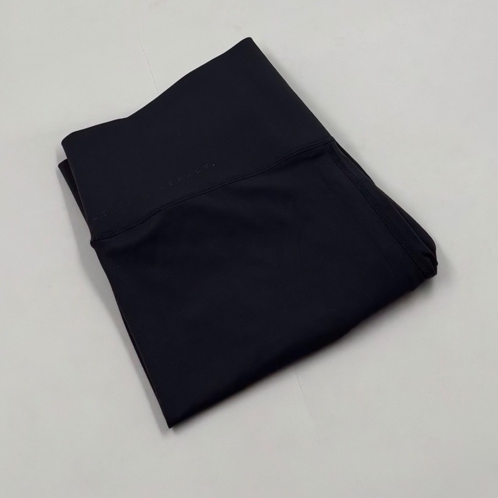 UNRL Women's L Navy Blue Yoga High-Waisted‎ Nylon Leggings
